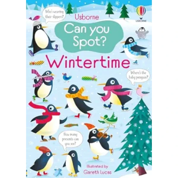 The Can You Spot? Winter Time by Kirsteen Robson, a children's picture book illustrating the awareness of relationship about the Seasons