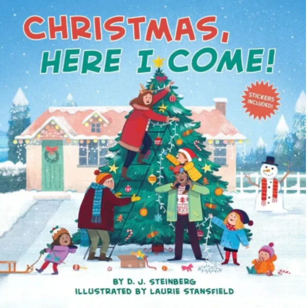 The Christmas Here I Come by D.J. Steinberg, a children's picture book illustrating the awareness of relationship about the Festivals