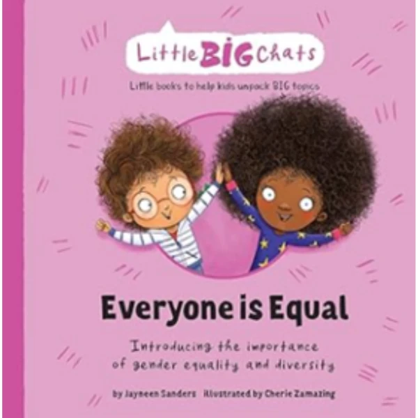 The Everyone is Equal by Jayneen Sanders, a children's picture book illustrating the awareness of relationship about the love