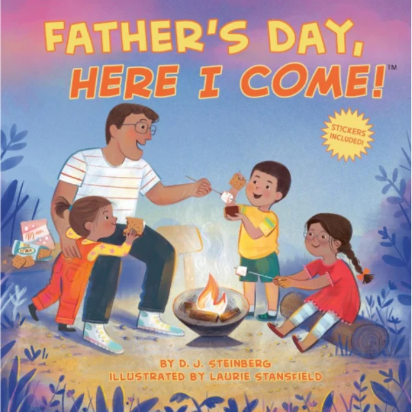 The Father's Day Here I Come by D.J. Steinberg, a children's picture book illustrating the awareness of relationship about the Festivals