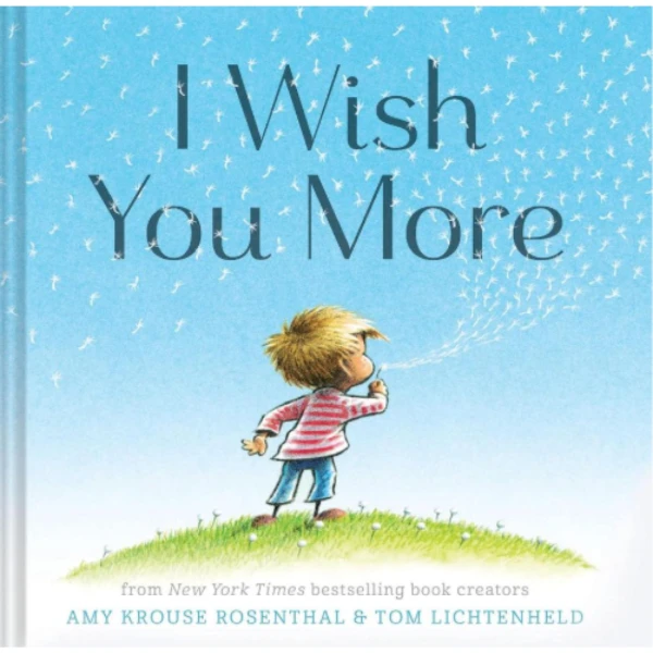 The I Wish You More by Amy Krouse Rosenthal, a children's picture book illustrating the awareness of self about the Desires