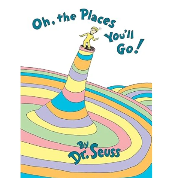 The Oh The Places You'll Go by Dr. Seuss, a children's picture book illustrating the awareness of self about the Vision