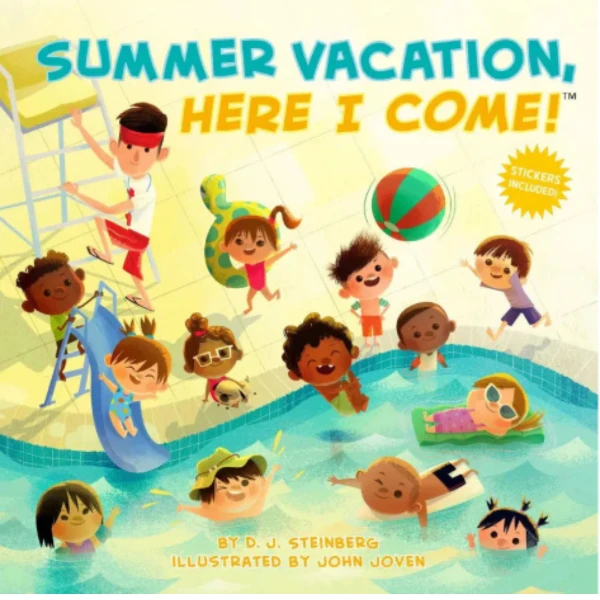 The Summer Vacation Here I Come by D.J. Steinberg, a children's picture book illustrating the awareness of relationship about the Festivals